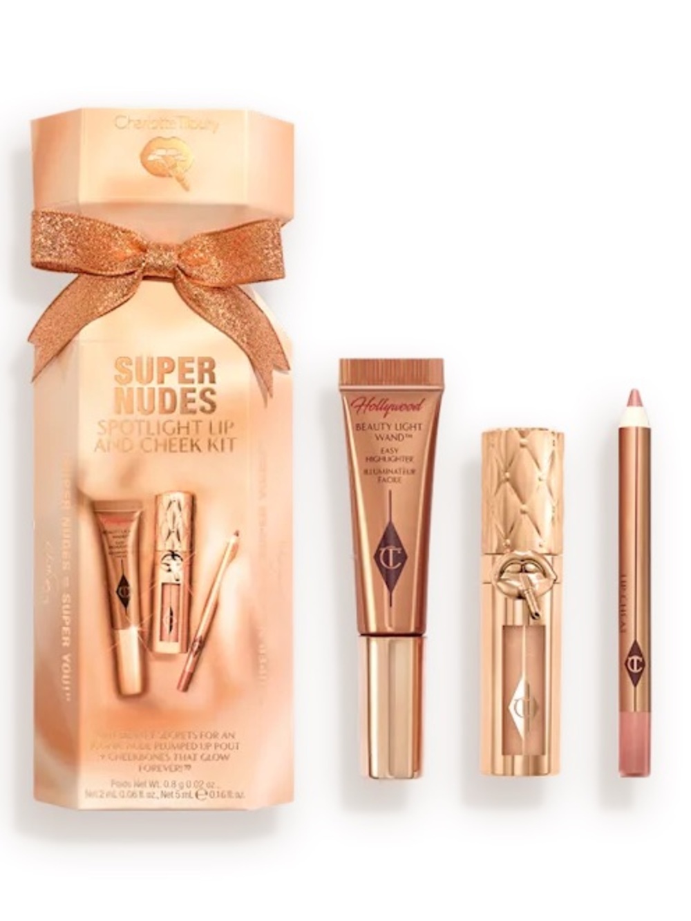 Charlotte Tilbury Super Nudes Spotlight Lip & Cheek Kit